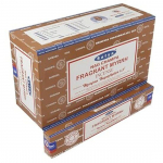 Satya Nag Champa l&otilde;hnavad m&uuml;rri viirukipulgad Agarbatti 180 grammi karp | 12 pakki 15 grammi karbis | Ekspordi kvaliteet