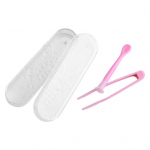 1 komplekti kontaktl&auml;&auml;tsede konteineri h&uuml;gieeniline professionaalne kompaktne l&ouml;&ouml;givastane kaasaskantav meigit&ouml;&ouml;riist Plastikust kontaktl&auml;&auml;tsede &uuml;mbris XY Clip Sticki komplekt t&uuml;drukule roheline