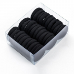 30 tk/komplekt juuksurit&ouml;&ouml;riistad must kummipael Juukselipsud/r&otilde;ngad/n&ouml;&ouml;rid kummivedrud hobusesabahoidjad H must