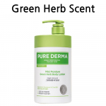[On The Body] Pure Derma kerge niisutav kehakreem 1L (Beebipuudri l&otilde;hn, rohelise &uuml;rdi l&otilde;hn) Green Herb Scent