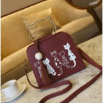 Loomade Messenger-kott &Otilde;lakotid naistele K&auml;ekotid Kassi J&auml;nese mustriga &Otilde;la Ristkott V&auml;ikesed &Otilde;lakotid naistele