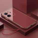 Xiaomi 13T Pro &uuml;mbrisele Xiaomi 13T &uuml;mbrisele MI 13T pro telefoni &uuml;mbrisele mi13t xiao mi 13t pro Luxury Square Plating P&otilde;rutuskindel tagakaas Xiaomi 13T Pro