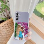 Moet&uuml;drukute mustriga pehme l&auml;bipaistev silikoon&uuml;mbris Samsung A55 M35 Xiaomi Redmi Note 13 Pro Poco C65 iPhone 15 kaamerale kaitsev p&otilde;rutuskindel kate Samsung Galaxy S10 4G