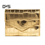 Naiste rahakott, sileda pinnaga mitme kaardi pesa, kaasaskantav kivitekstuur, &uuml;hev&auml;rviline, kindel &otilde;mblusega kompaktne minikott Kunstnahast m&uuml;ndikott roheline