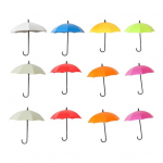 1/3/12/24/48 tk armsad v&auml;rvilised vihmavarju seinakonksu juuksen&otilde;elaga v&otilde;tmehoidja korraldaja kaunistuskingitused 12pcs