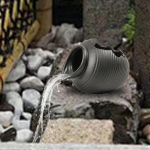 Keraamiline tsirkuleeriv purskkaevupott lauakaunistus, mitmek&uuml;lgne 8,8x8,3x7,5 cm maastiku kaunistamiseks