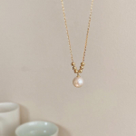 Korea &uuml;he p&auml;rliga kaelakee naistele klassikaline lihtne mood uued ehted hulgim&uuml;&uuml;k