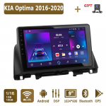 Android Carplay autoraadio KIA Optima 2016-2020 multimeediumipleieri peakomplekti stereo-GPS-i navigatsioonis&uuml;steemile BT WIFI 4+64 GB 1+16GB