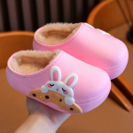 Laste puuvillased talvesussid: Libisemiskindlad, soojad, veekindlad, pehme p&otilde;hjaga kodukingad 30-31 size, insole 19.5cm/foot 18.5cm roosa