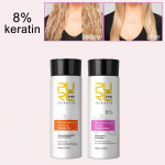 PURC Professionaalne Brasiilia keratiiniga juuksehoolduskreem sirgendav siluv peanahka hooldus puhastav &scaron;ampoon juuksehooldus 8 Degree Keratin Kit