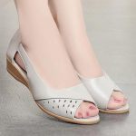 Mood Naiste Tursked Kiilud Peep Toe Sandaalid 2024 Suvine Uued Sport &Otilde;&otilde;nsad Vabaajajalatsid Naiste Jalutuskingad Peo Mujer Slides Zapatos 35 helehall v&auml;rv