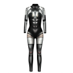 Naiste Cosplay Jumpsuit Seksikas 3D-printidega futuristlik kost&uuml;&uuml;m XL