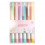 Kirjutuspliiatsid Praktiline ajakirjandusdisain Vahetatav t&auml;idis Office Signature Pen Student Kawaii kirjatarvete geel koolitarbed