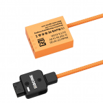 ZGCINE NP-W126 n&auml;iv aku koos D-Tap pistikuga toitekaabliga 60 cm pikk D-Tap NP-W126 mannekeenile oranž