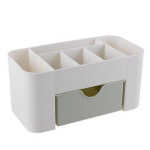 Creative Desktop Makeup Organizer sahtliga kosmeetikakohvri hoiukarp 0 roheline