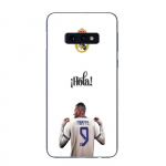 Coque Maniacase pour Samsung Galaxy S10e Kylian Mbappe Real Madrid 9 Hola