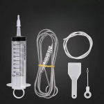 Puhas harjakomplekt k&uuml;lmiku t&uuml;hjenduspesuharja imemiss&uuml;stal 1,5 M voolik k&uuml;lmik &auml;ravooluava puhastuspulk s&uuml;vendust&ouml;&ouml;riist 5ps/set