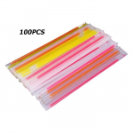 100 tk - k&auml;ev&otilde;rud lumineux fluorestseeruvad jetables, 100 t&uuml;kki, batons lumineux, kaunistused, kaasaskantavad, Non to
