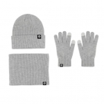 3 tk/komplekt Unisex talvine nokam&uuml;ts salli kindade komplekt Paks pl&uuml;&uuml;s kootud sooja m&uuml;tsiga kindad elastne k&otilde;rvakaitse tuulekindel v&auml;liskuppel kaela l&otilde;ime komplekt