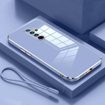 Note8pro Luksuslik Plakeeritud Kaelapaelaga Silikoonist &Uuml;mbris Xiaomi Redmi Note 8 Pro 8pro 8t 9 9s 7 7pro jaoks Pehme Kate Redmi9 9c Note8 2021 Redmi Note 8 Pro