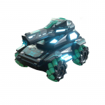 Uus konkurentsiv&otilde;imeline 2,4G kaugjuhtimispuldiga veepommi paak, kahe režiimiga žestitundlik elektriline veepommide veepommide kinkem&auml;nguasi. Watch remote control+2 B sinine