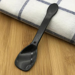 50PCs Plastic Spoons Disposable Spoons Transparent Food Grade PP Cutlery Spoons tablet