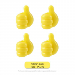 P&ouml;idla konksu klamber: Tugev kleepuv kaablikorder magamistuppa &ndash; stantsivaba traadi hoiulahendus 4 pieces valge