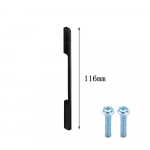 Alumiiniumisulamist uksek&auml;epide 96/128/160 MM augud Avatud k&auml;epide Multifunktsionaalne l&uuml;katav kapp Sahtlinupud kapp