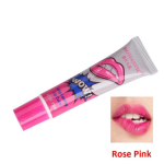 Bright color honey skin romantic bare peel off lipstick magic matte sexy red makeup long lasting 6 colors, 04-Rose Pink, 1 piece, 4.Rose Pink pink