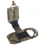 Mobiiltelefoni hoidik Molle volditud navigatsioonitahvel 90&deg; p&ouml;&ouml;rlev rinnakott Kaardikorpuse paneel Reguleeritav vesti rinnale kinnitusplaat must