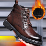 K&otilde;rge &uuml;laosaga Martini saapad meeste kingad Briti mitmek&uuml;lgsed t&ouml;&ouml;riistad mustad l&uuml;hikesed saapad vabaaja mootorratta nahast saapad 38