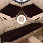Pl&uuml;&uuml;sist Autoistmepadi Universaalne Talvine Soe S&otilde;iduki Istmekate &Uuml;lipehme Autoistme Kaitsepadjakene Auto Sisustustarvikute jaoks 3PCS/SET hall