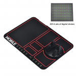 Multifunktsionaalne auto libisemisvastane matt Auto telefonihoidik GPS-navigatsioonis&uuml;steem, hoiustamispadi, auto interj&ouml;&ouml;ri tarvikud auto armatuurlaud