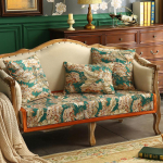 Retro Ameerika Diivanikate Luksuslik Jacquard Kanga Diivanipadi Nelja Hooaja Universaalne Elutoa Dekoor Kombineeritud T&uuml;&uuml;pi Kate 60x60