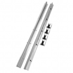 2tk SBR16750mm 16mm lineaarne liugjuhtv&otilde;lli r&ouml;&ouml;p 4 SBR16UU laagriploki CNC osad