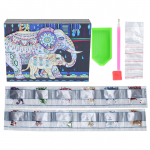 Teemantmaalingu ehtekarp 5D DIY hoiukonteiner Tikkimiskomplektid Kodukaunistus