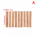 10 tk Klarneti korksaksofonid Klarneti kaela korgist vuugilehed saksofonidele Muusikariistad Aksessuaarid 8.3*1.1cm