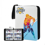 3 Kaardihoidja kaitse, PU-nahast kollektsioneeritav s&auml;ilitusalbum, Hokik&ouml;itja, Kauplemine sinine