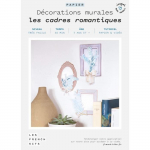 D&eacute;corations murales - Les French Kits - Cadres romantiques - Multicolore - Pour adultes - Niveau facile