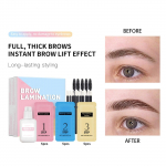 DIY kulmude lamineerimiskomplekt Eye Brow Perm Kit Instant DIY Eyebrow Lift Kit t&auml;idlasemate ja paksemate kulmude jaoks 15ml One Size