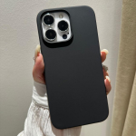 True Liquid Silikoonist telefoni&uuml;mbris mattriidest voodriga ja pakikarp iPhone'i jaoks 16 15 14 13 12 11 7 8 &Otilde;li- ja s&otilde;rmej&auml;ljekindel &uuml;mbrise kate iPhone 15