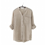 Elegantne naiselikud s&auml;rgid puuvillast linasest suure suurusega pluusid mood naiste vintage pluusid suvine korea stiilis riietus XXXL valge