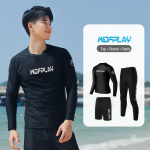 Meeste kiivkuiv sukeldumis- ja surfikost&uuml;&uuml;m: Pikkade varrukatega, l&otilde;hestatud disainiga, p&auml;ikesekaitsega, meduuside kaitsega, slim-fit, lukuga. XXXL for 80-90kg