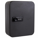 Seinale paigaldatav auto- ja kinnisvarav&otilde;tmete hoiukapp 20 Combination Lock Black