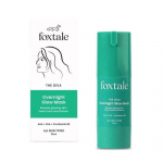 Foxtale Overnight Glow Mask | 4% Glycolic Acid | 3% Lactic Acid | 30 Second Salon like Brightening Facial for Glowing Skin | Men & Women - 30ml