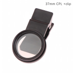Universaalne klambriga kaasaskantav professionaalne telefon polariseerija lainurkobjektiiv 37/52Mm Cpl filter &uuml;mmargune kaamera must tarvikud