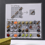 Minecrafti m&auml;ngustiilis magnetiline dekoratsioon k&uuml;lmkapi kleebis 50pcs set