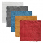 5 tk N&otilde;udepesu lapp Mikrokiud Kraapimislapp Plekikindel Pehme Imav Vertikaalselt triibuline Puhastuslapp Lauan&otilde;ud 5pcs