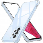 1,5 mm paksune turvapadja l&auml;bipaistev &uuml;mbris Samsung Galaxy A52 A72 A13 A23 A33 A53 A73 A04 A04S A14 A24 A34 A54 A22 A32 5G kaanep&otilde;hjale A52 4G 5G puhas
