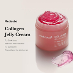 medicube Collagen Jelly Cream (50ml)-Boosts skin's barrier hydration and gives 24h Glow & Lifted Look - Korean skincare
